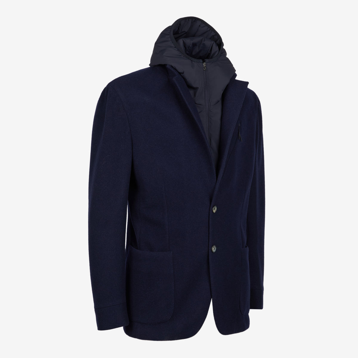 Sease Blazer con cappuccio - Blu navy Economico