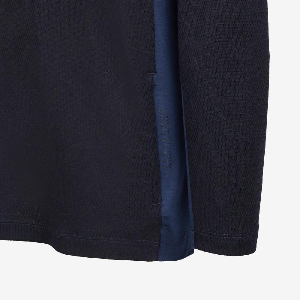 Sease Turtle Net: Maglietta maniche lunghe - Blu notte Prezzo basso