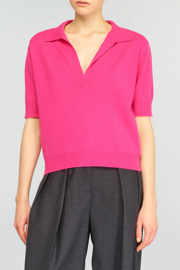 Semicouture Polo floriana | semicouture 2025