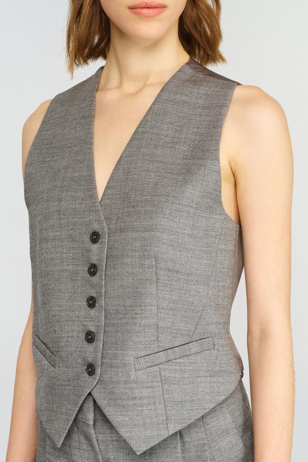 Semicouture Gilet philomena | semicouture Smaltimento dello stoccaggio