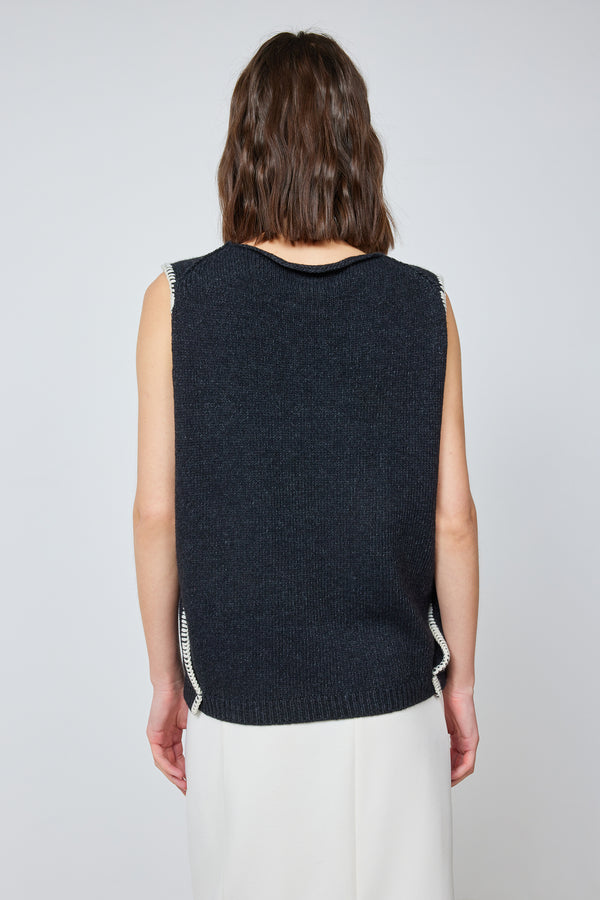 Semicouture Gilet lux | semicouture In Linea