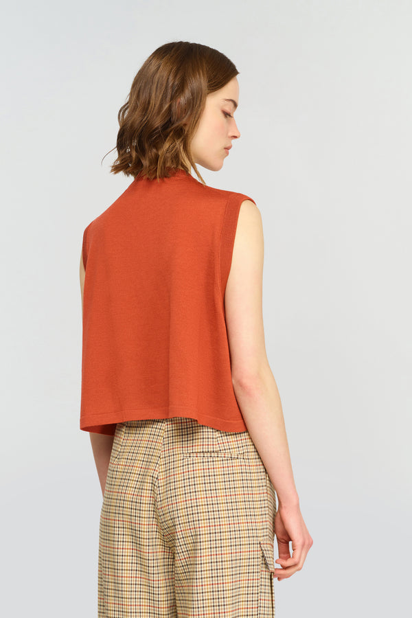 Semicouture Gilet chantal | semicouture Spedizione gratuita