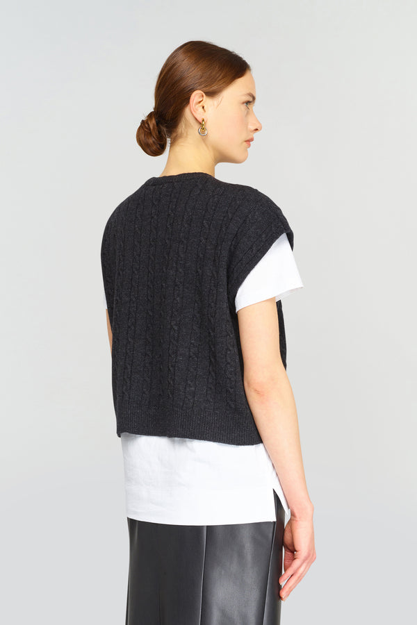 Semicouture Gilet armanda | semicouture Flash Sale