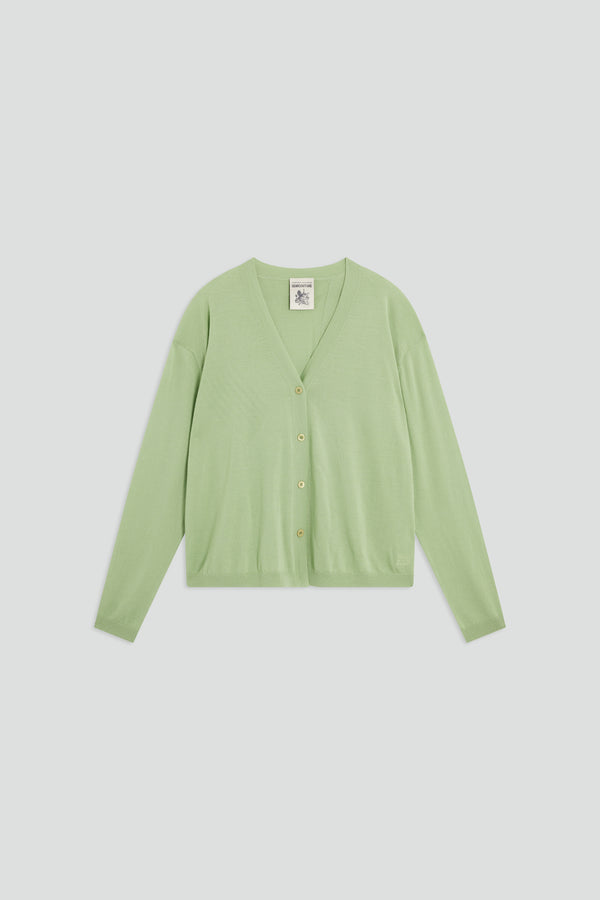Semicouture Cardigan azzurra | semicouture Nuovi prodotti