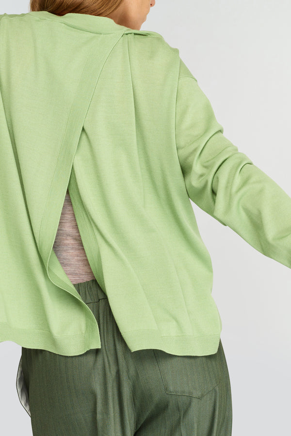Semicouture Cardigan azzurra | semicouture Nuovi prodotti