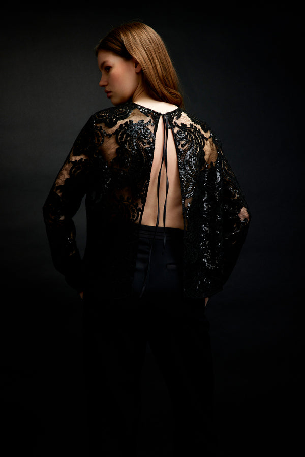 Semicouture Blusa violaine | semicouture Smaltimento dello stoccaggio