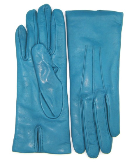 Sermoneta Gloves Guanto in Capretto 2bt con 3 cordoni fod. cashmere Avion Presa
