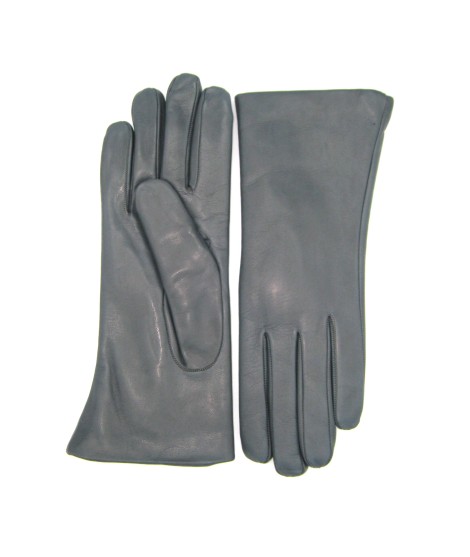Sermoneta Gloves Guanto Nappa foderato Lapin Grigio scuro Comprare a buon mercato