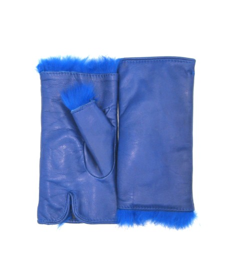 Sermoneta Gloves Manicotto in Nappa 2bt foderato in Lapin Royal Vendite stagionali