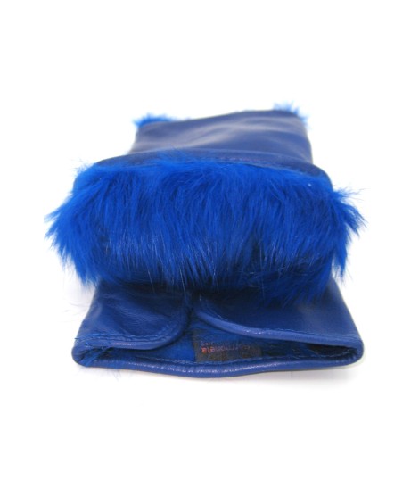 Sermoneta Gloves Manicotto in Nappa 2bt foderato in Lapin Royal Vendite stagionali