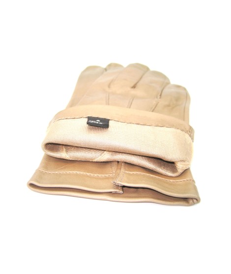 Sermoneta Gloves Guanto in Nappa foderato seta Toupe Promozione temporanea