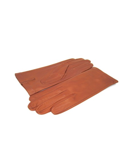 Sermoneta Gloves Guanto Nappa fodera seta Cognac Offerte