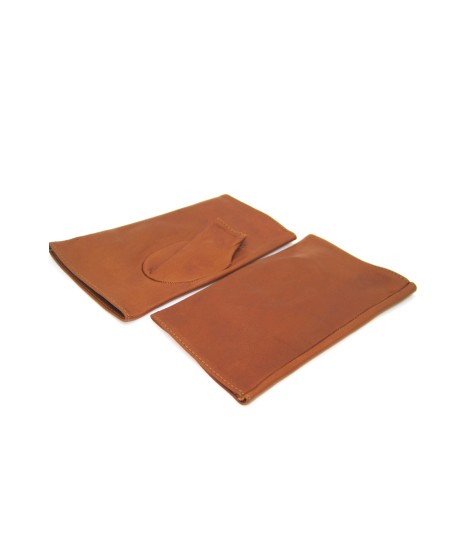 Sermoneta Gloves Manicotto in Nappa 2bt foderato seta Tan Offerte speciali