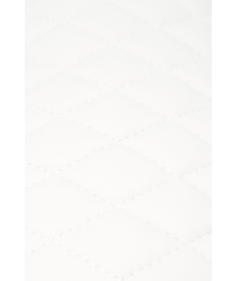 Sermoneta Gloves Guanto trapuntato 2bt fodera cashmere Panna Rilascio limitato