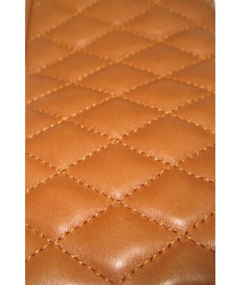 Sermoneta Gloves Guanto in Nappa trapuntato 2bt fodera cashmere Tan Trasporto libero internazionale