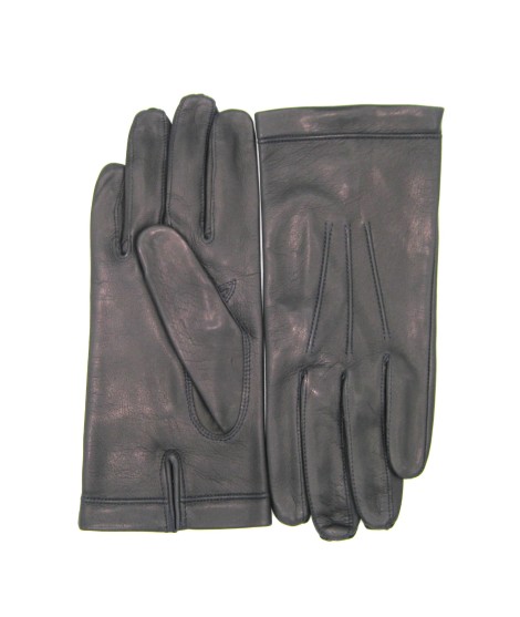 Sermoneta Gloves Guanto in Nappa foderato seta Navy Offerta natalizia
