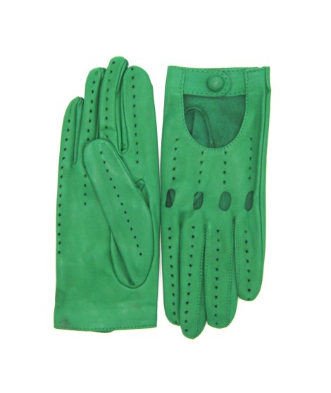Sermoneta Gloves Guanto Guida sfoderato dita intere Verde smeraldo Bestseller