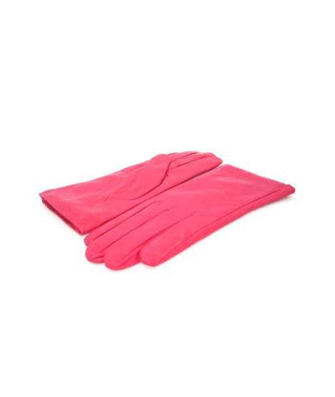Sermoneta Gloves Guanto Nappa foderato cashmere Fucsia Ultimi tre giorni