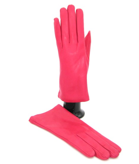 Sermoneta Gloves Guanto Nappa foderato cashmere Fucsia Ultimi tre giorni