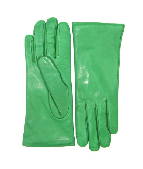 Sermoneta Gloves Guanto Nappa foderato cashmere Verde smeraldo Latest stili