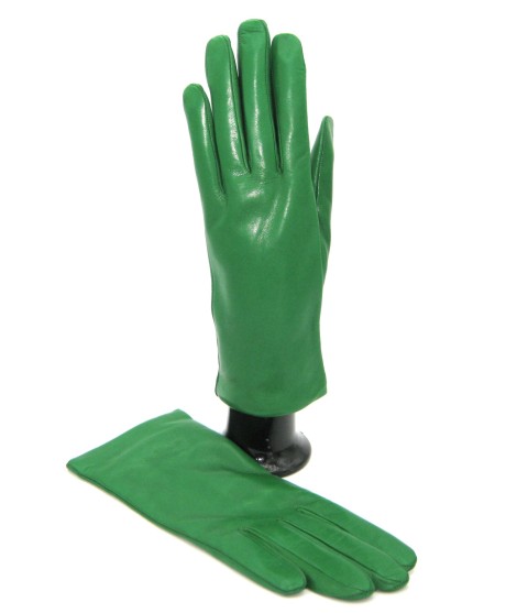 Sermoneta Gloves Guanto Nappa foderato cashmere Verde smeraldo Latest stili