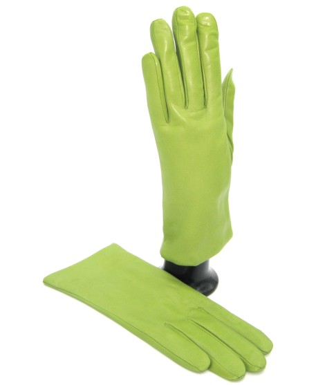 Sermoneta Gloves Guanto Nappa foderato cashmere Verde Pistacchio Fino al 50% di sconto