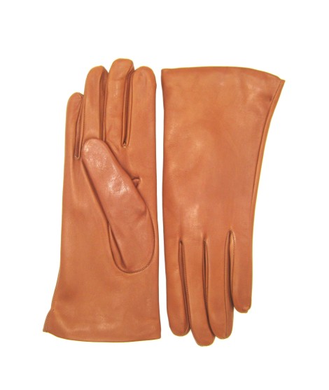 Sermoneta Gloves Guanto Nappa foderato cashmere Tan Fino al 55% di sconto