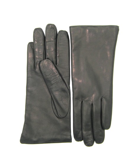 Sermoneta Gloves Guanto Nappa foderato cashmere Nero Trasporto libero internazionale