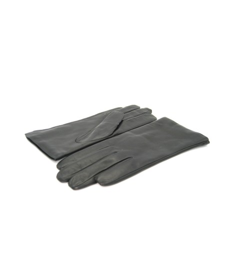 Sermoneta Gloves Guanto Nappa foderato cashmere Nero Trasporto libero internazionale
