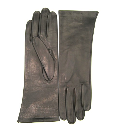Sermoneta Gloves Guanto Nappa 4bt foderato seta Testa di Moro Black Friday Prezzi
