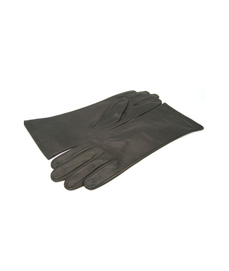 Sermoneta Gloves Guanto Nappa 4bt foderato seta Testa di Moro Black Friday Prezzi