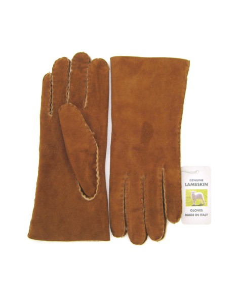 Sermoneta Gloves Guanto Montone cucito a mano Tan Qualità