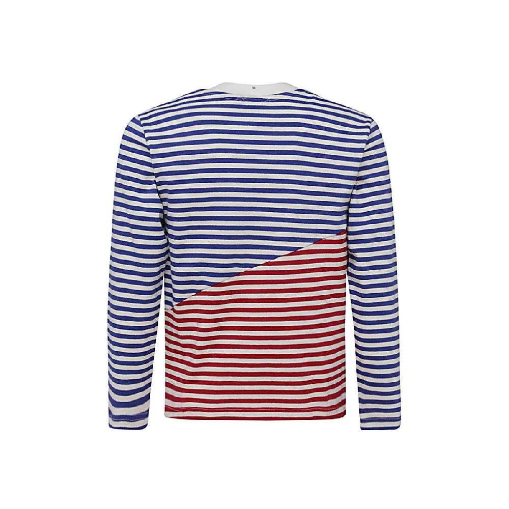Stories Milano SHIRT RUGHE BLUE Vendita Calda