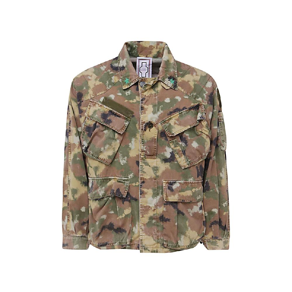 Stories Milano SHIRT JACKET CAMOUFLAGE – PANNA 2025
