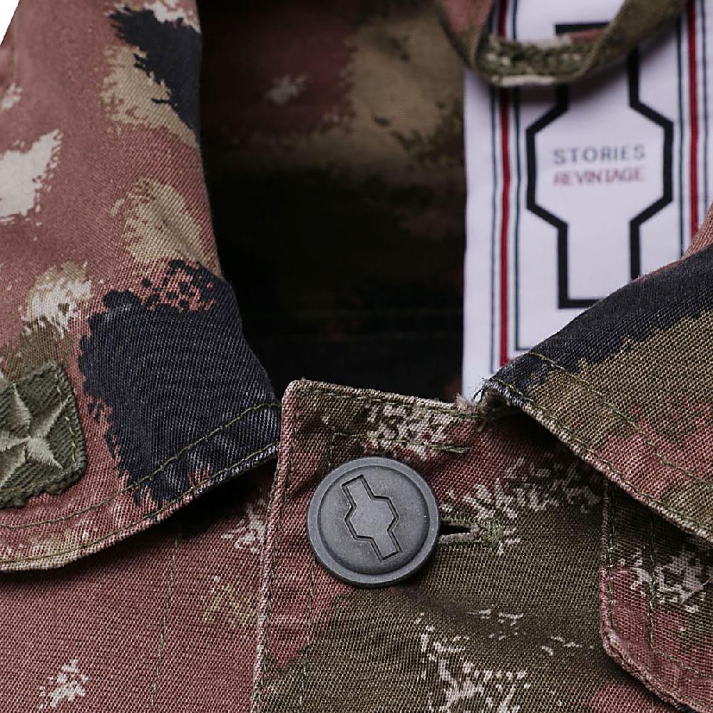 Stories Milano SHIRT JACKET CAMOUFLAGE – NEGATIVO BLACK In Linea