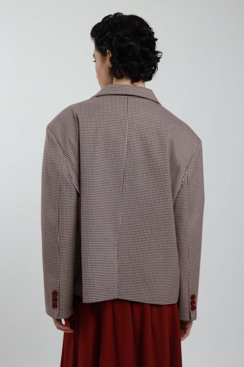 Susy Mix Giacca Oversize Con Spille Prezzo Ridotto