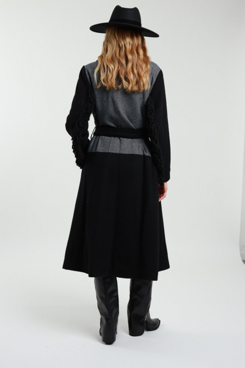 Susy Mix Cappotto Con Cintura Vendita Economica