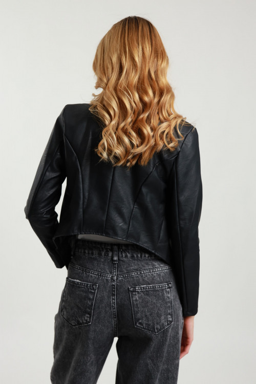 Susy Mix Giacchino Ecopelle Saldi Di Fabbrica