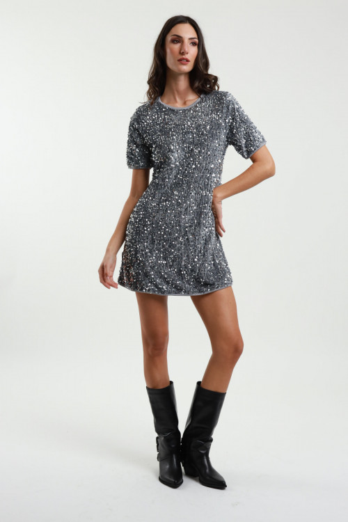 Susy Mix Abito Paillettes Offerte esclusive