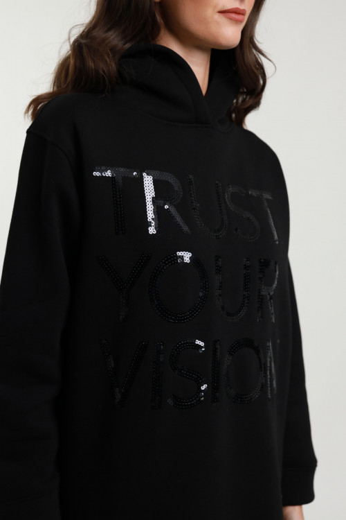 Susy Mix Abito Felpa "Trust Your Vision" Offerte speciali