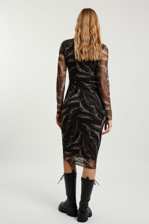 Susy Mix Abito Midi in Tulle Enormi risparmi