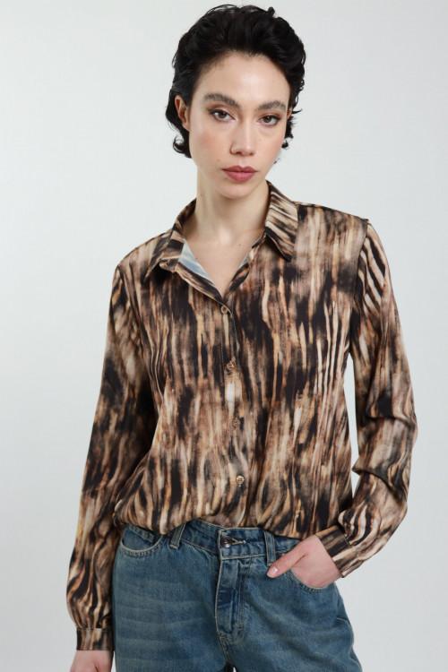 Susy Mix Camicia Fantasia Discount Store per i nuovi prodotti
