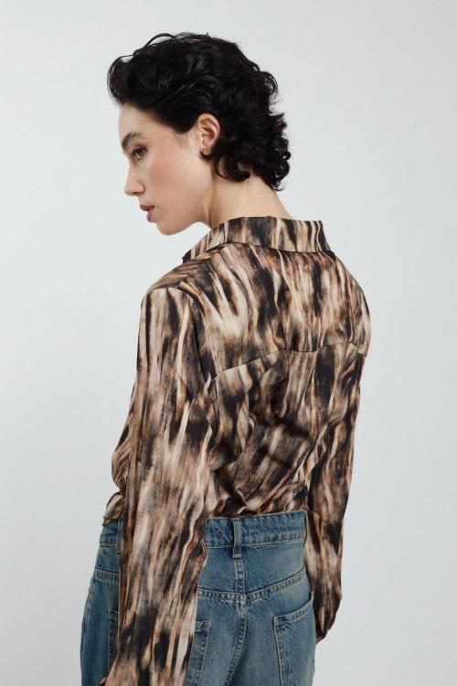 Susy Mix Camicia Fantasia Discount Store per i nuovi prodotti