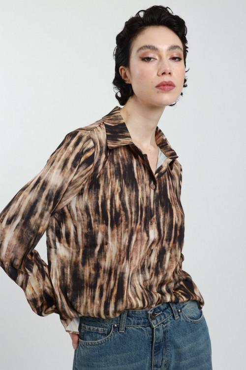 Susy Mix Camicia Fantasia Discount Store per i nuovi prodotti