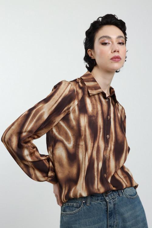 Susy Mix Camicia Fantasia Super sconto