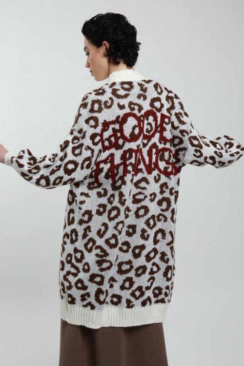 Susy Mix Cardigan Maculato "Good Things" Pezzi Unici