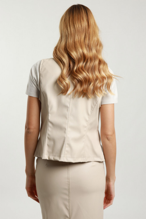 Susy Mix Gilet Ecopelle Sconto