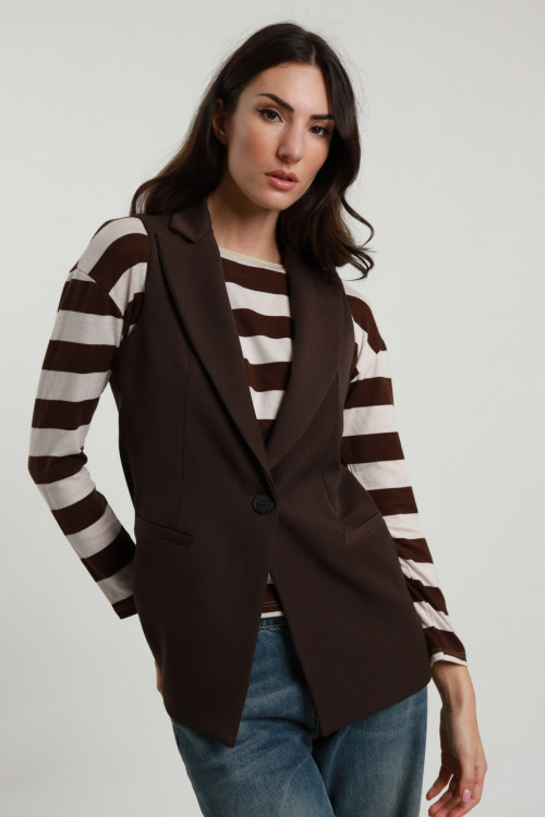 Susy Mix Gilet Lungo Vendita Economica