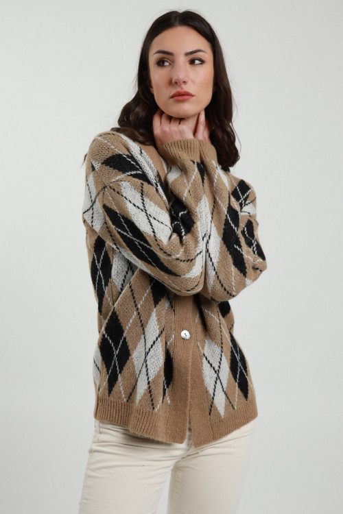 Susy Mix Cardigan a Rombi Black Friday