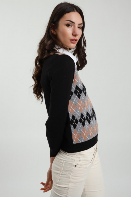 Susy Mix Maglia Rombi Cyber Monday